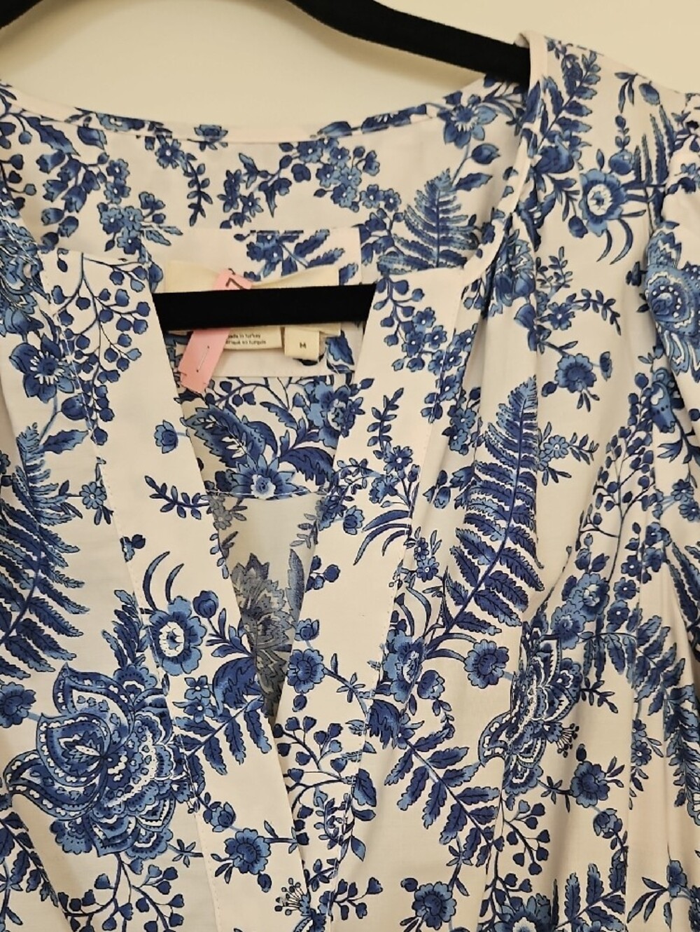 Anthropologie Somerset Maxi - M - Blue/Ivory - Picture 7 of 7